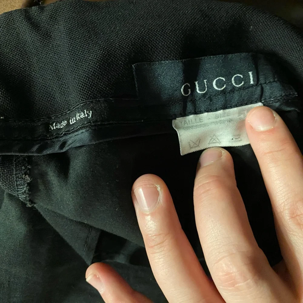 GUCCI wool classic pants
